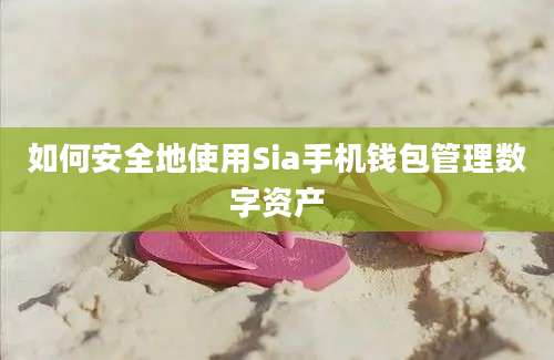 如何安全地使用Sia手机钱包管理数字资产