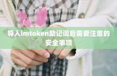 导入imtoken助记词后需要注意的安全事项