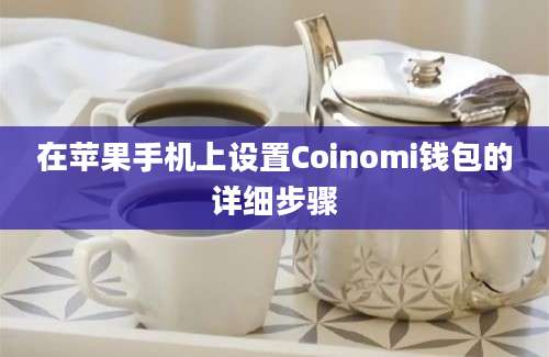 在苹果手机上设置Coinomi钱包的详细步骤