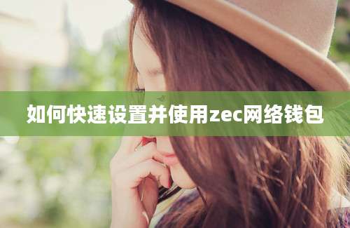 如何快速设置并使用zec网络钱包