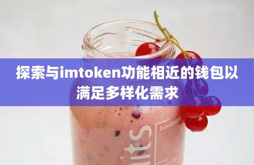 探索与imtoken功能相近的钱包以满足多样化需求