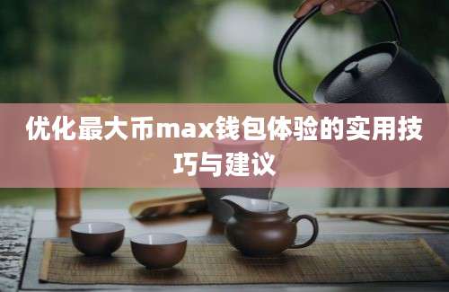 优化最大币max钱包体验的实用技巧与建议