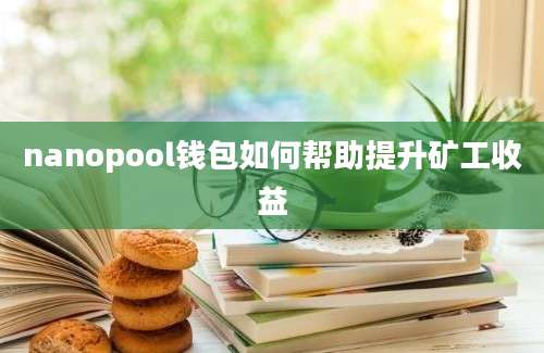 nanopool钱包如何帮助提升矿工收益