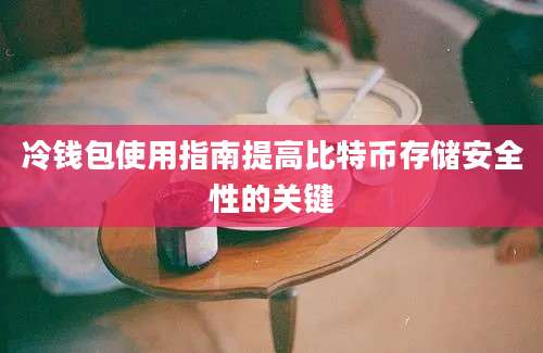 冷钱包使用指南提高比特币存储安全性的关键