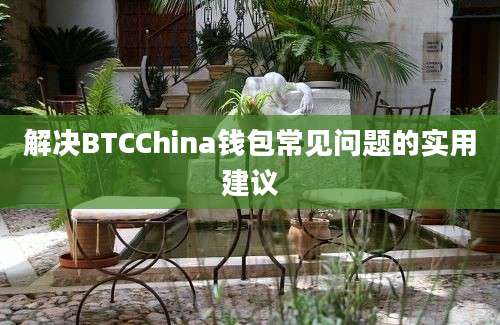 解决BTCChina钱包常见问题的实用建议