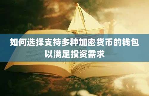 如何选择支持多种加密货币的钱包以满足投资需求