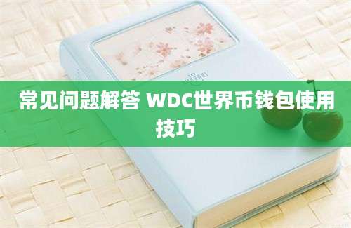 常见问题解答 WDC世界币钱包使用技巧