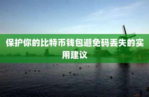 保护你的比特币钱包避免码丢失的实用建议