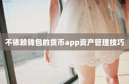 不依赖钱包的货币app资产管理技巧