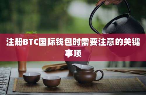 注册BTC国际钱包时需要注意的关键事项