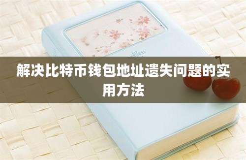 解决比特币钱包地址遗失问题的实用方法