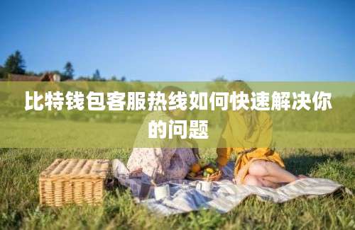 比特钱包客服热线如何快速解决你的问题